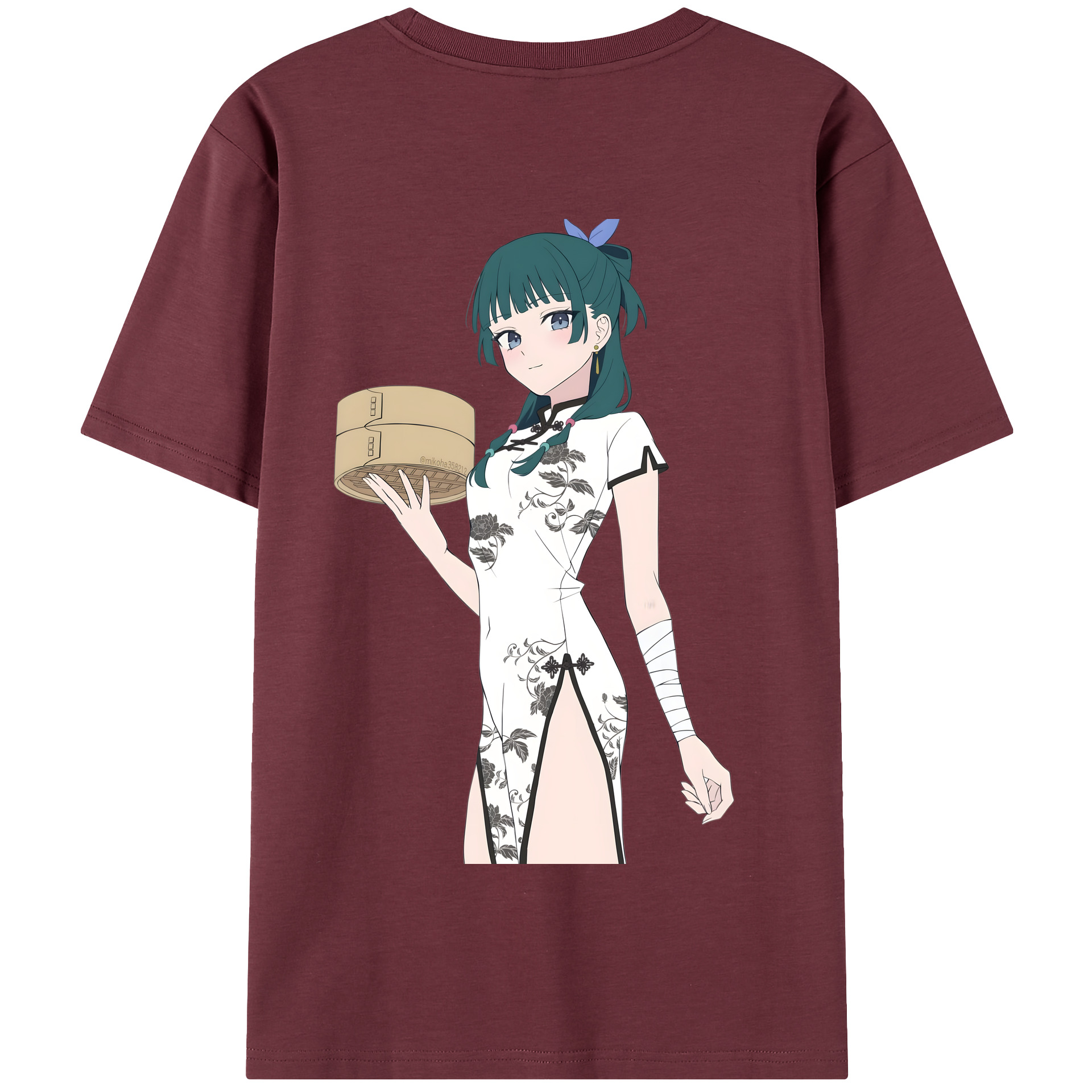 （画像用） 薬屋のひとりごと The Apothecary Diaries 綿100％半袖Tシャツ（背面プリント）